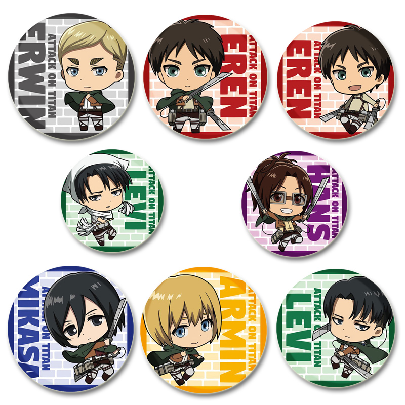 Levi Jewelry & Watches Inc - Distintivo Attack on Titan Fatto a
