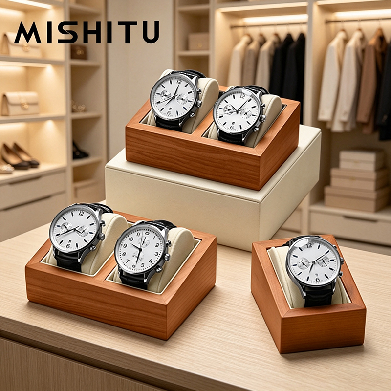 Jewelry Watches & Accessories - MISHITU Scatola Porta Orologi in Legno
