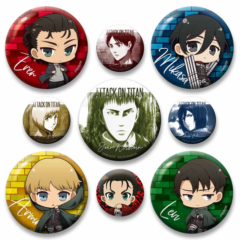 Levi Jewelry & Watches Inc - Eren Yeager, Levi Armin Arlert, Mikasa