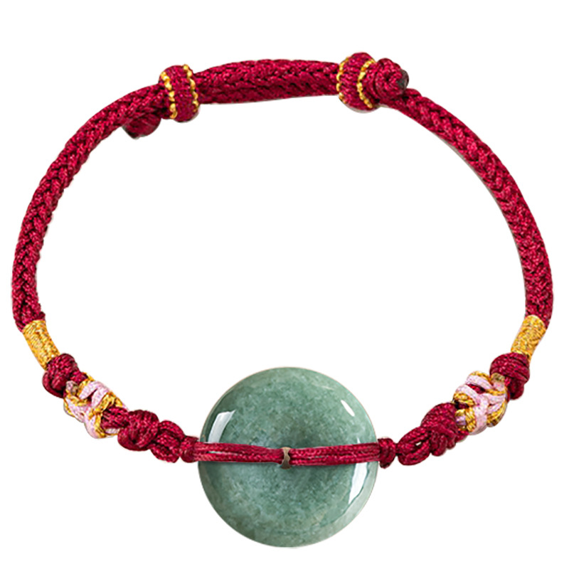 Jewelry & Watches Review - Bracciale a ciambella in giadeite verde