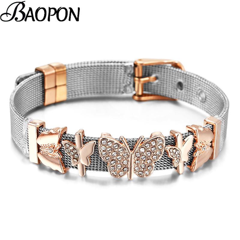 Best Jewelry Watches For Men - Braccialetti in maglia di acciaio inossidabile