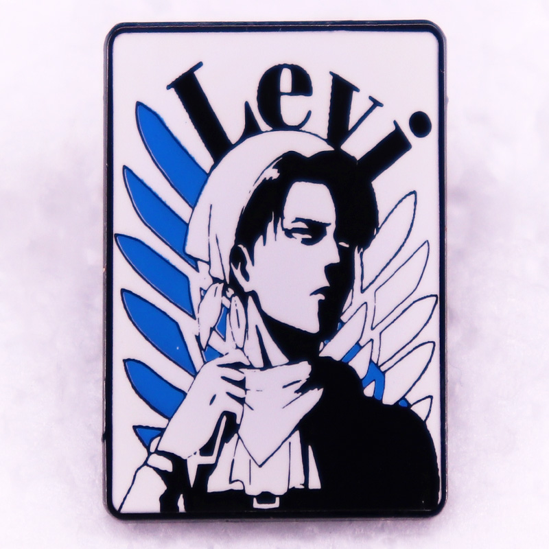 Levi Jewelry & Watches Inc - Attack on Titan Levi Ackerman Spilla