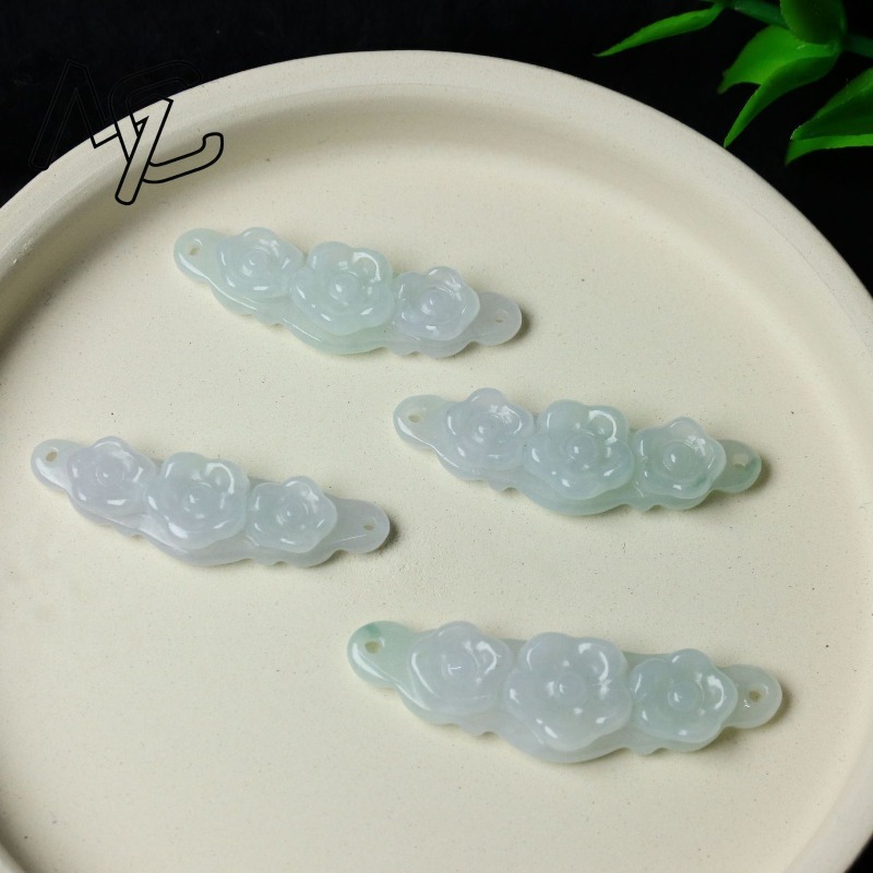 1 Pezzo Fiore in Giada Natural - Jewelry & Watches Review recensione e prezzo