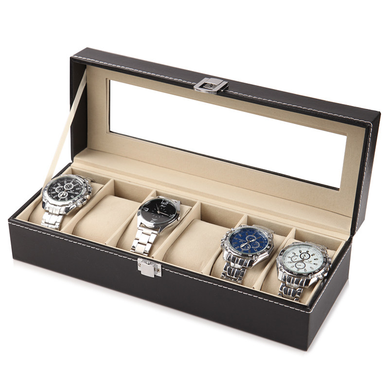 Scatola Porta Orologi in Pelle - Jewelry Watches & Accessories recensione e prezzo