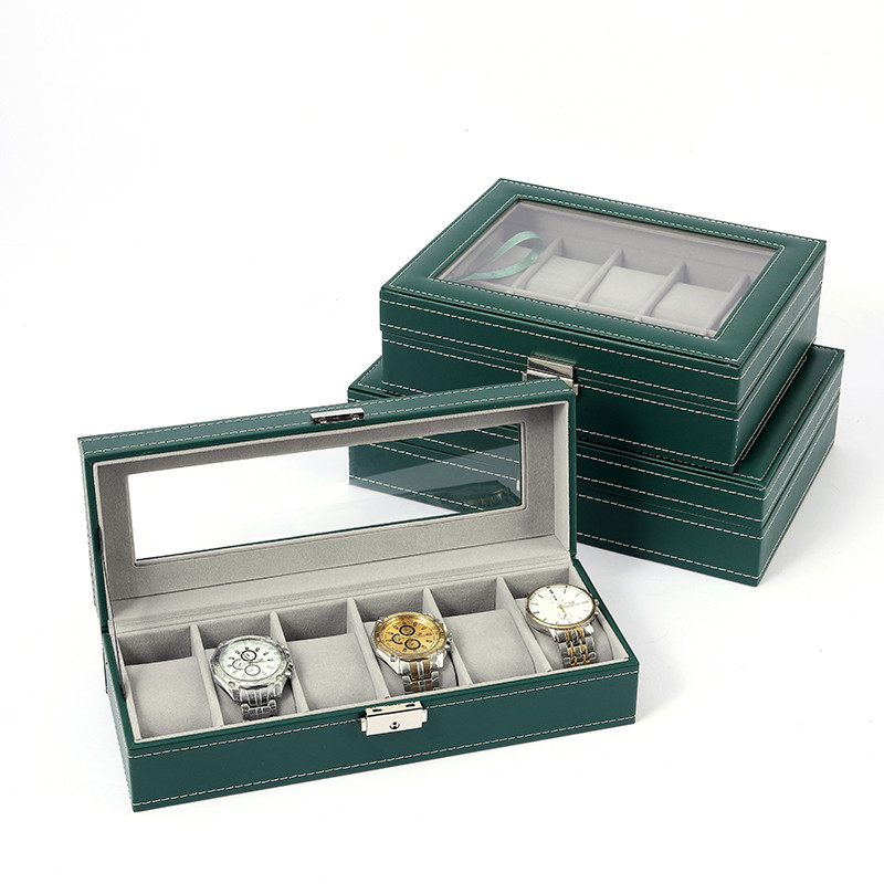 Scatola Porta Orologi in Pelle - Jewelry Watches & Accessories recensione e prezzo