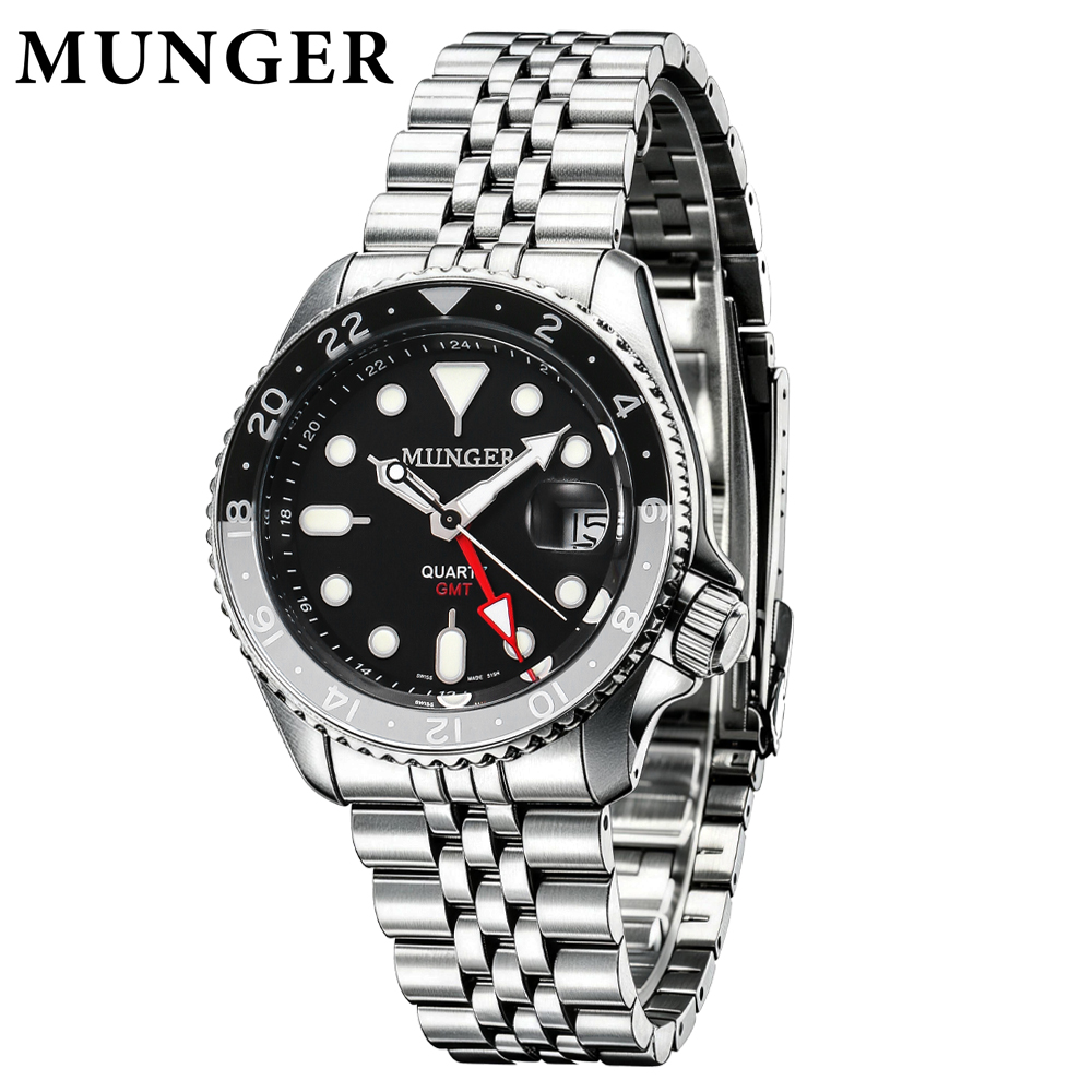 Orologio GMT da Uomo MUNGER in - Rolex Watch Submariner recensione e prezzo