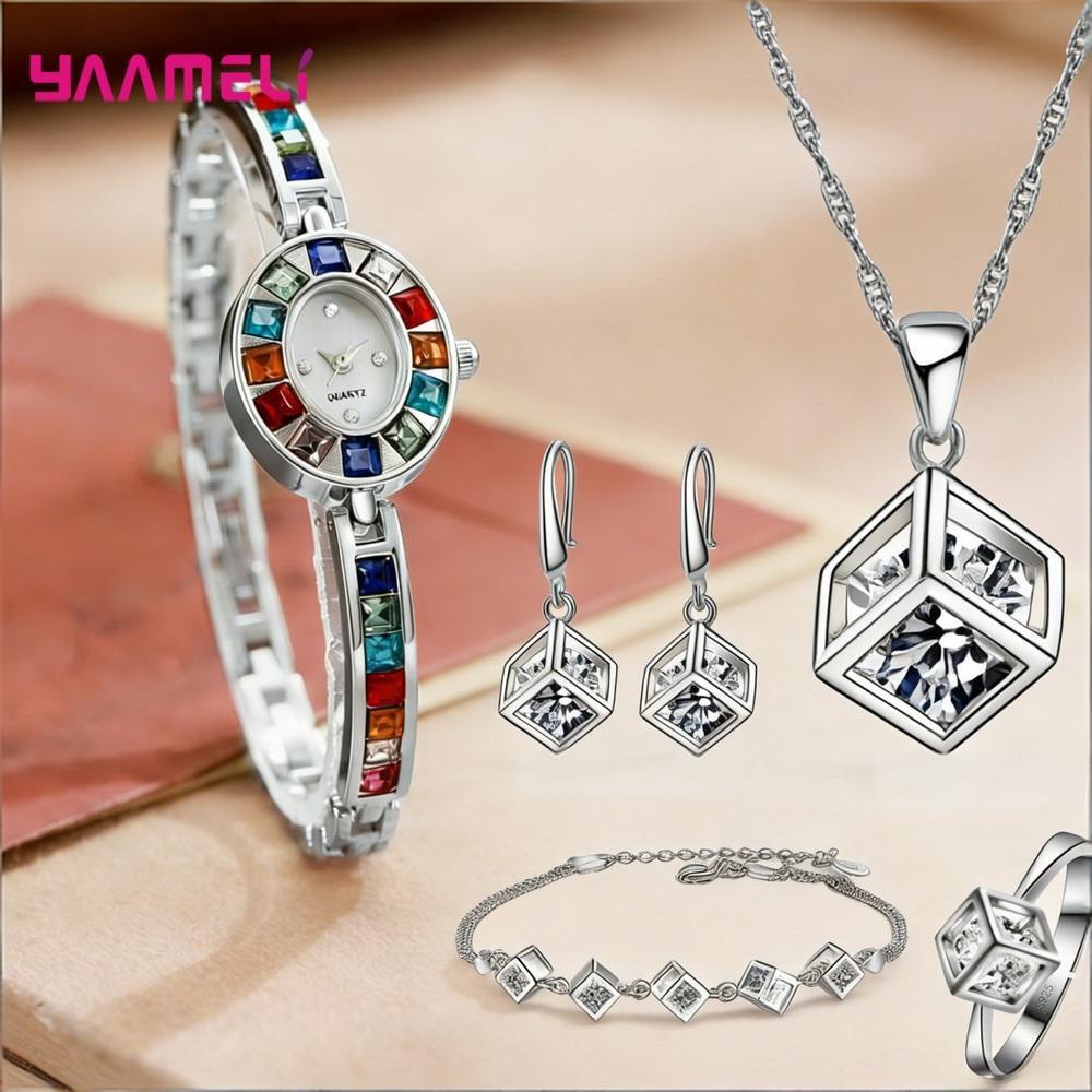 Set di Lusso in Argento Sterli - Best Jewelry Watches For Men recensione e prezzo